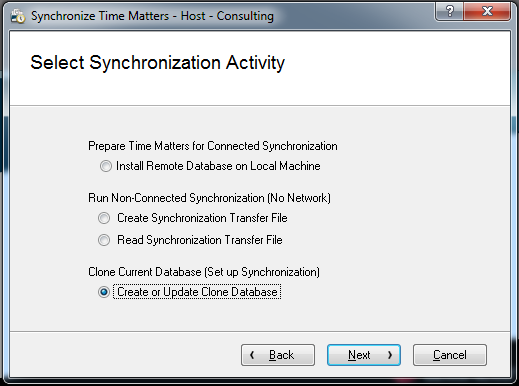 Update Remote Database